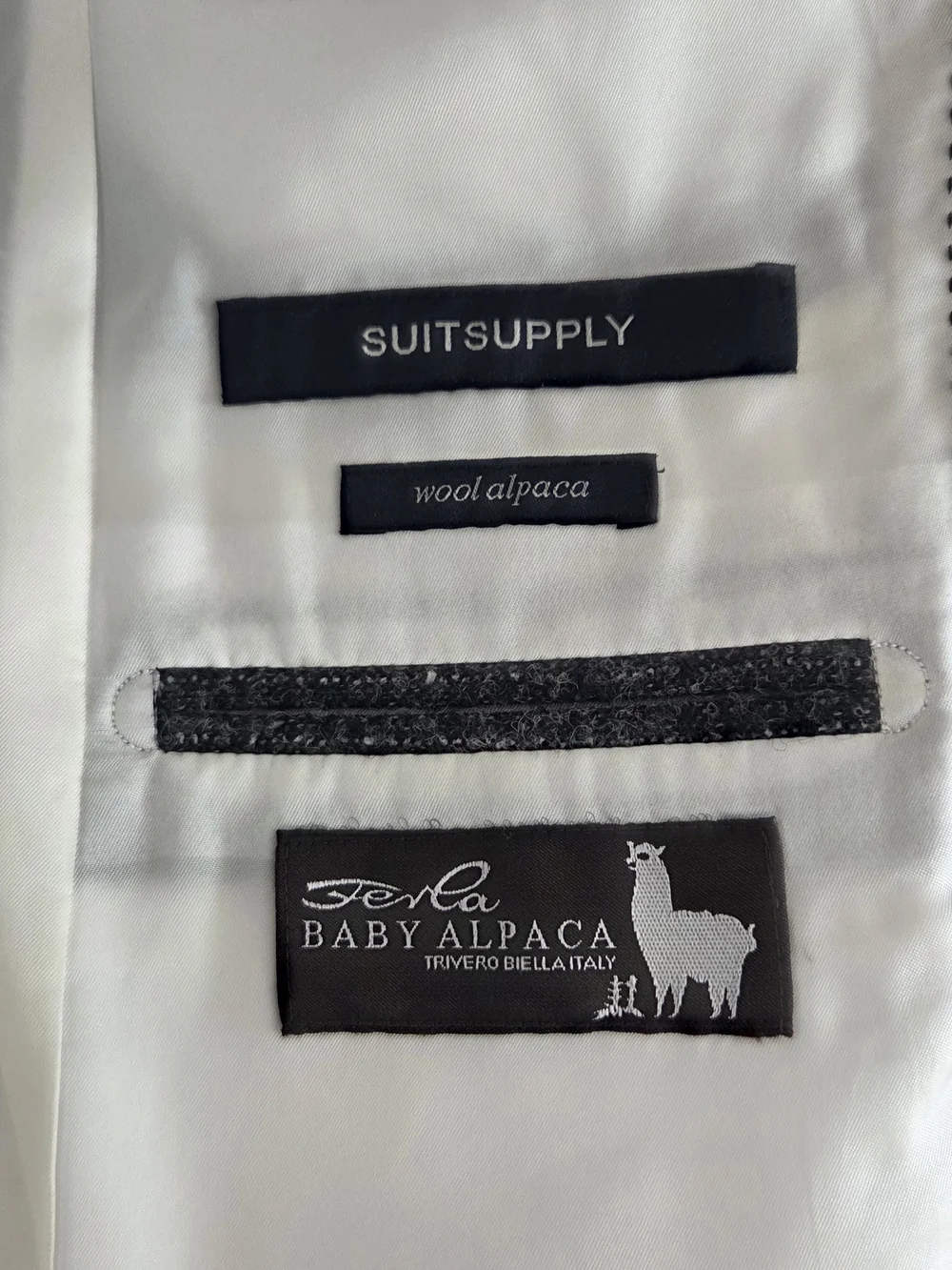 Suitsupply Washington Fit Suit Wool Alpaca 36R